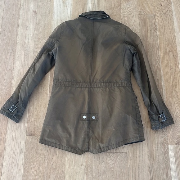 Barbour fleece lined wax jacket, size 4 - Picture 5 of 5